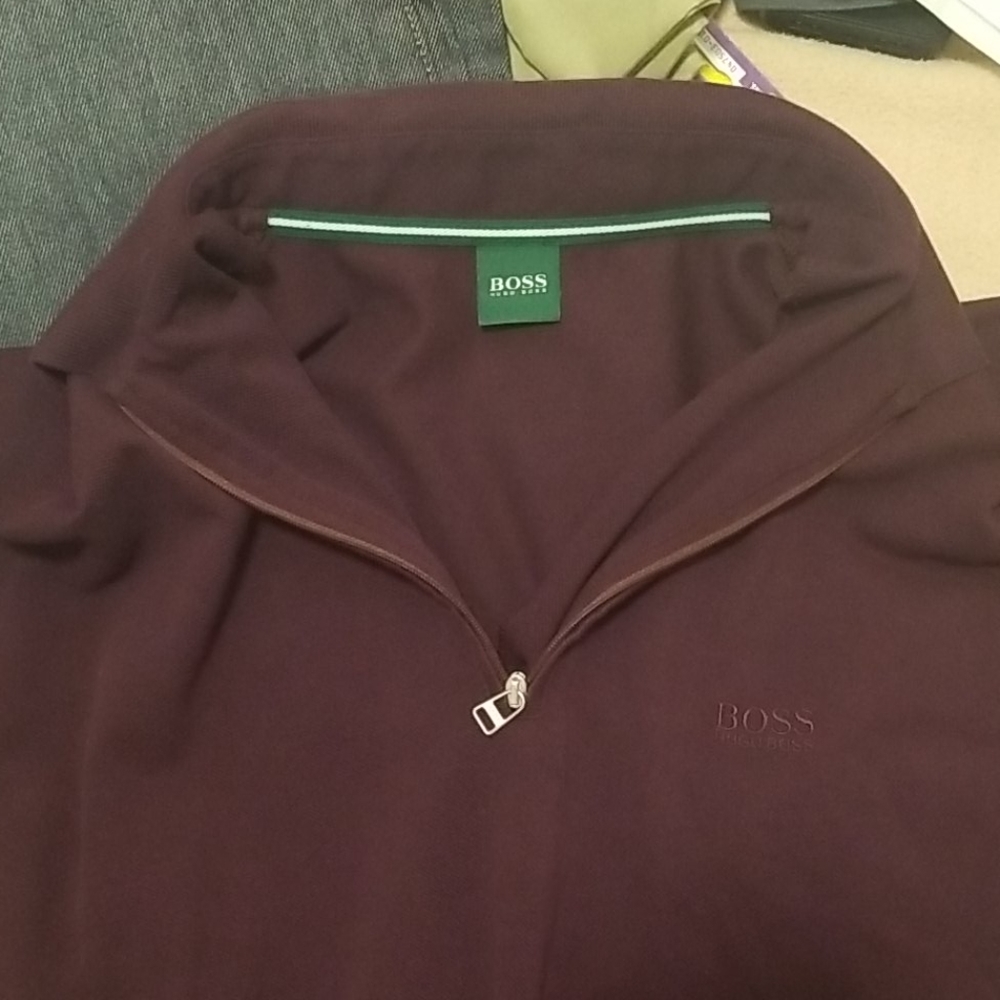 Size Large Hugo boss Green label golf shirt